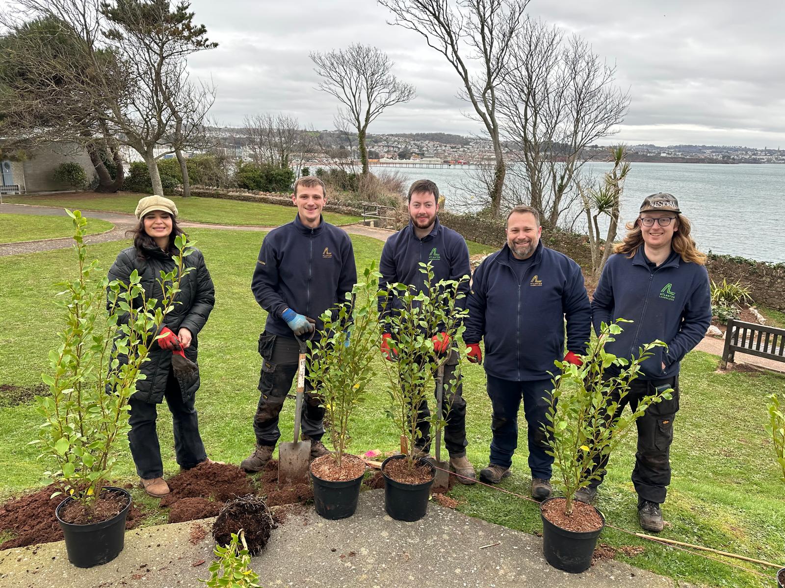 Atlantes Landscapes Supports YMCA at Cove House, Paignton